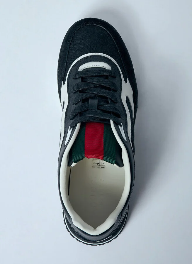 Gucci Re-web Sneakers - Man Sneakers Black Uk - 06 - Image 5