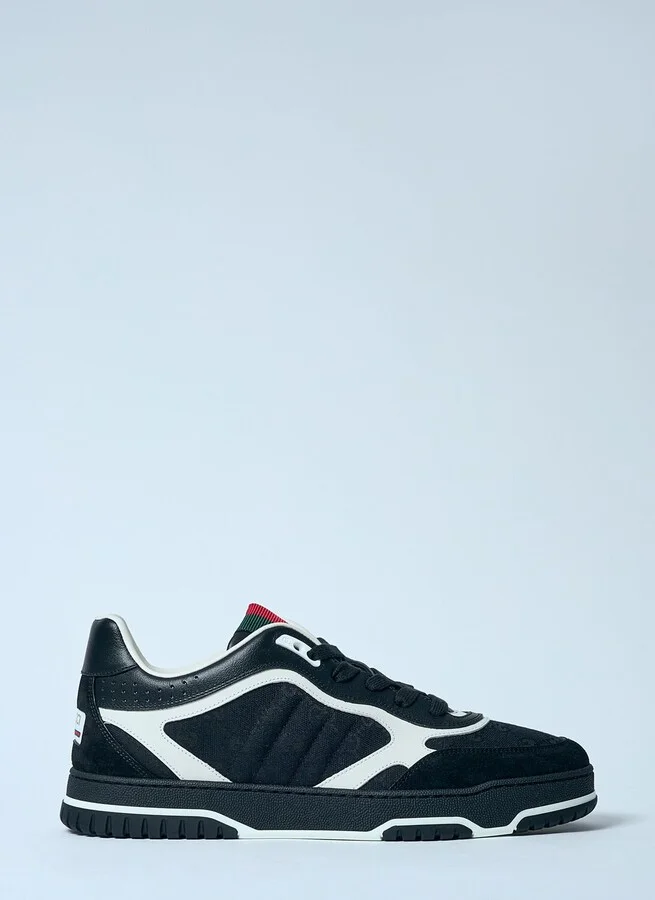 Gucci Re-web Sneakers - Man Sneakers Black Uk - 06