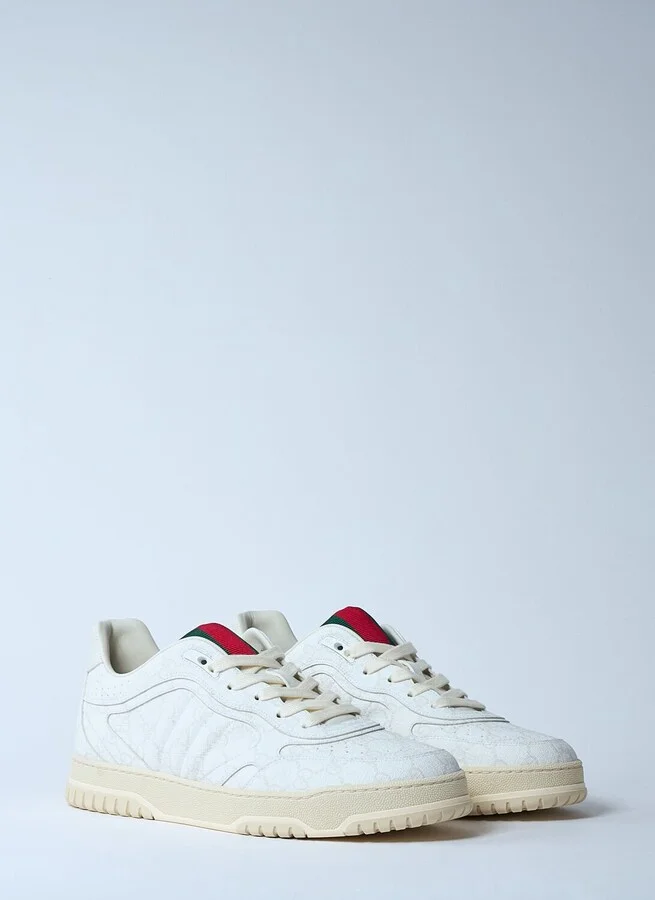 Gucci Re-web Sneakers - Man Sneakers White Uk - 10 - Image 2