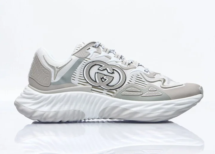Gucci Ripple Sneakers - Man Sneakers Grey Uk - 10