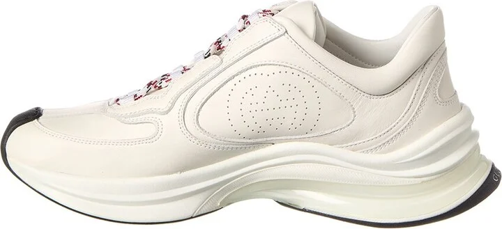 Gucci Run Leather Sneaker - Image 2