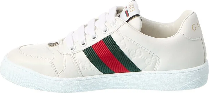 Gucci Screener Leather Sneaker - Image 2