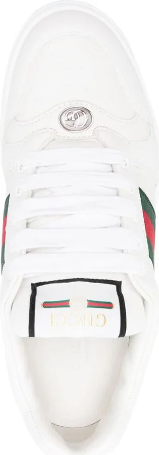 Gucci Screener Leather Sneakers - Image 2