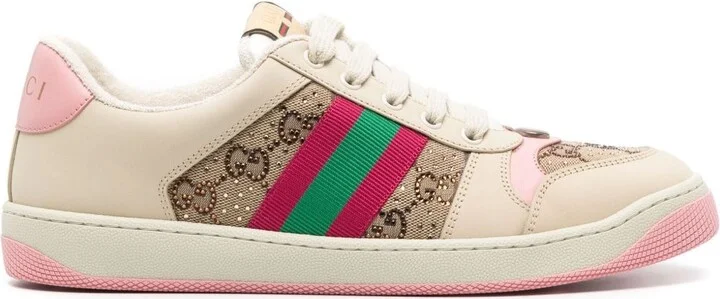 Gucci Screener Leather Sneakers