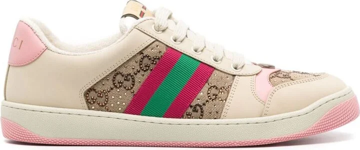 Gucci Screener Leather Sneakers