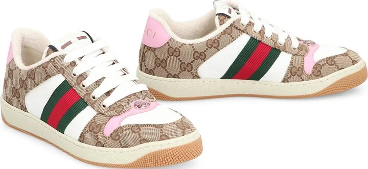 Gucci Screener Low-Top Sneakers - Image 3