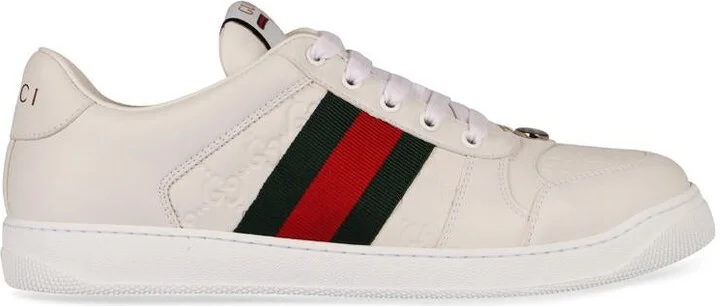 Gucci Screener Low-Top Sneakers