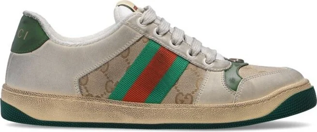 Gucci Screener Low-Top Sneakers