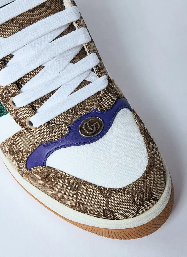 Gucci Screener Sneaker - Man Sneakers Brown Uk - 06 - Image 3