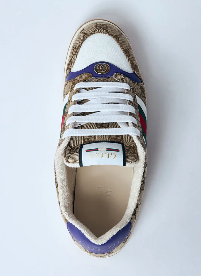 Gucci Screener Sneaker - Man Sneakers Brown Uk - 06 - Image 5