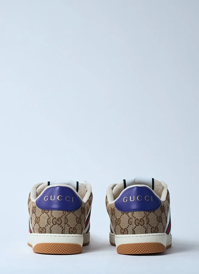 Gucci Screener Sneaker - Man Sneakers Brown Uk - 06 - Image 6