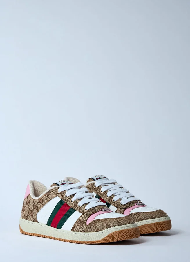 Gucci Screener Sneaker - Woman Sneakers Brown Eu - 35 - Image 2