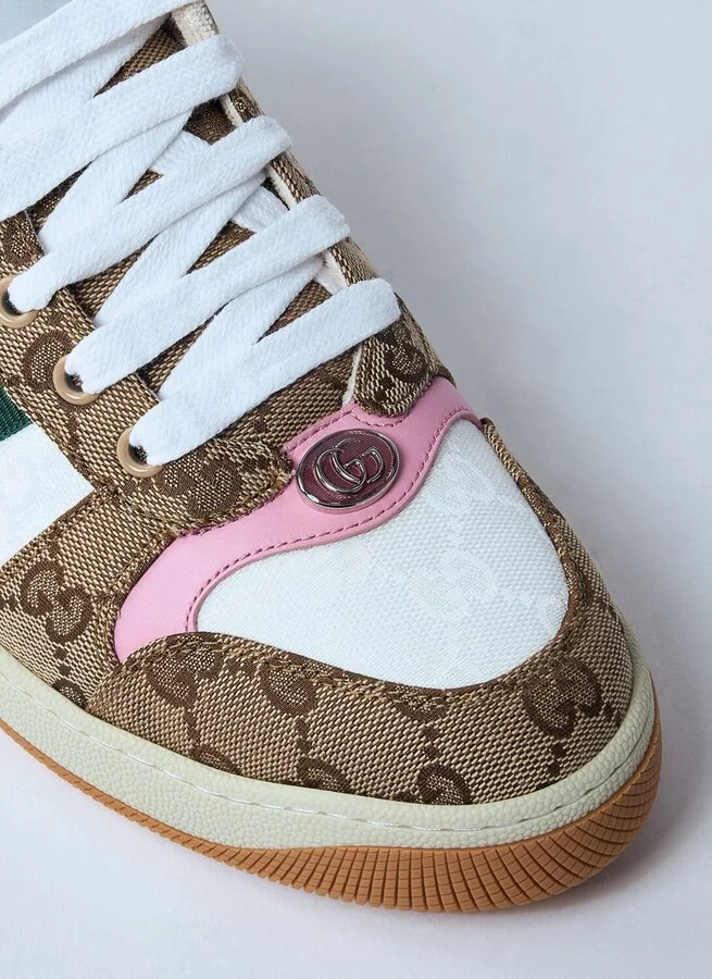 Gucci Screener Sneaker - Woman Sneakers Brown Eu - 35 - Image 3