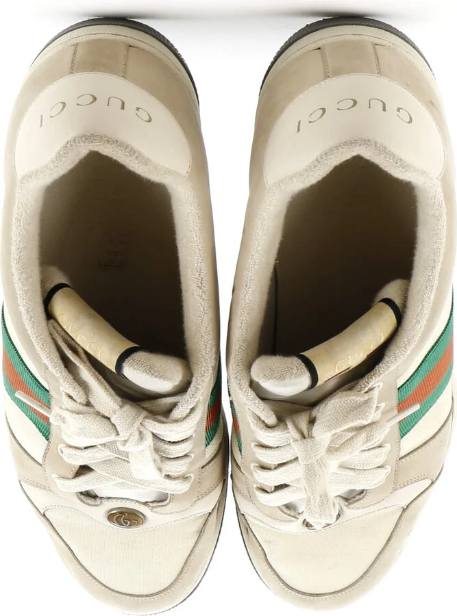 GUCCI Screener Sneakers Fabric and Leather - Image 2