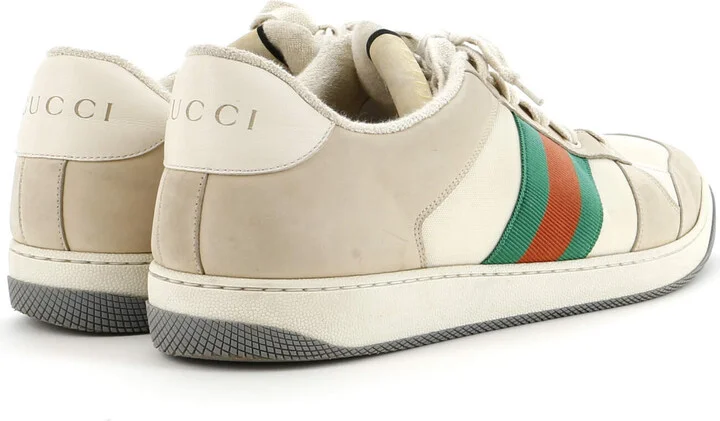 GUCCI Screener Sneakers Fabric and Leather - Image 3