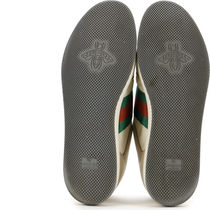 GUCCI Screener Sneakers Fabric and Leather - Image 4