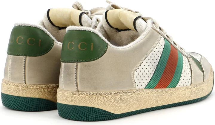 GUCCI Screener Sneakers Fabric and Leather - Image 3