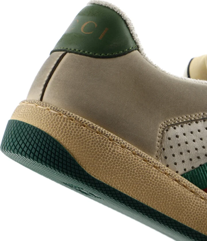 GUCCI Screener Sneakers Fabric and Leather - Image 6