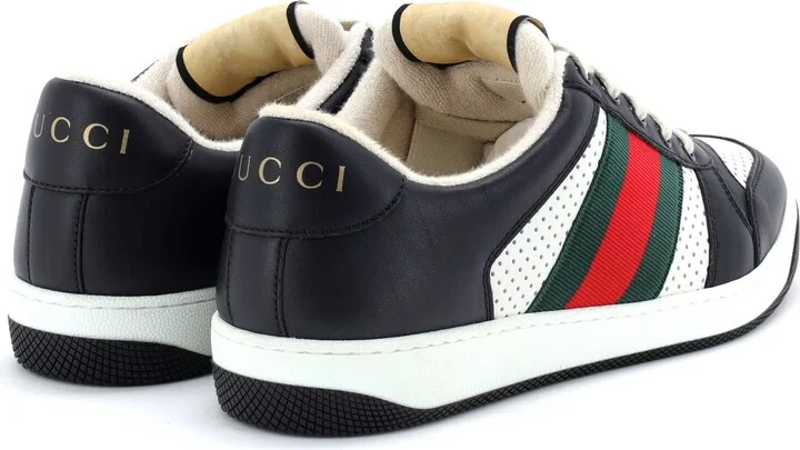 GUCCI Screener Sneakers Fabric and Leather - Image 3