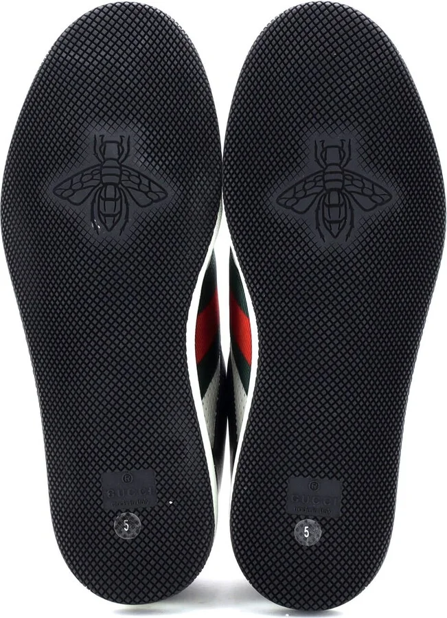 GUCCI Screener Sneakers Fabric and Leather - Image 4