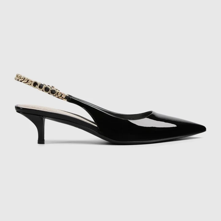 Gucci Signoria slingback pump