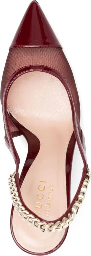 Gucci Signoria Slingback Pumps - Image 3