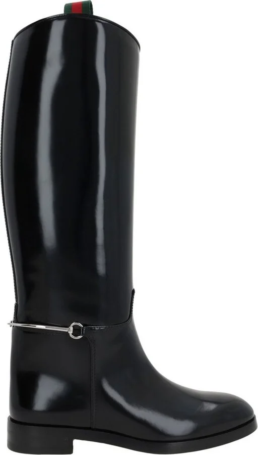 Gucci Slim Horsebit Boots