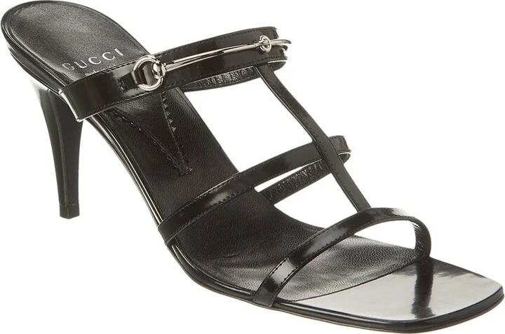 Gucci Slim Horsebit Leather Sandal