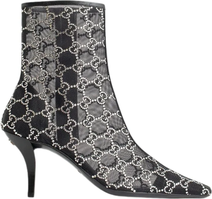 Gucci Stivali Neri Da Donna