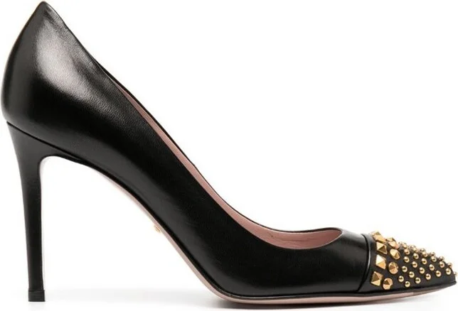Gucci Studded Pointed Toe Pumps