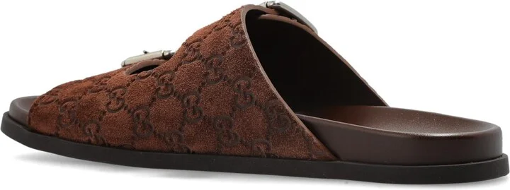 Gucci Suede Slides - Image 5