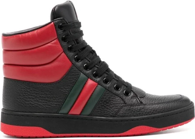 Gucci Two-Toned High Top Sneakers
