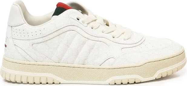 Gucci Web Detailed Lace-Up Sneakers
