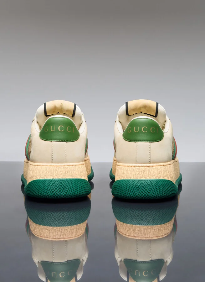 Gucci Web Screener Sneakers - Woman Sneakers Beige Eu - 41 - Image 6