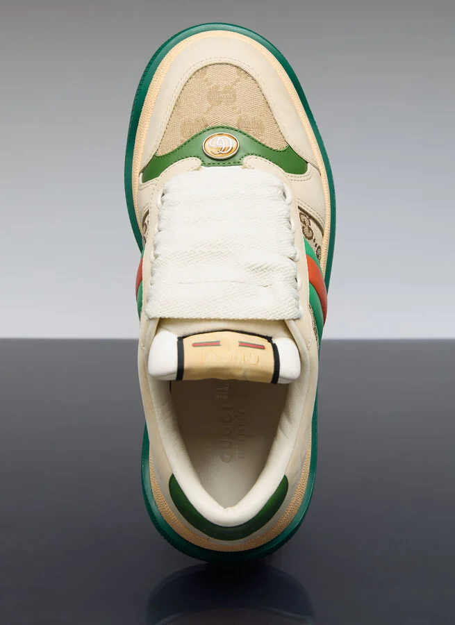 Gucci Web Screener Sneakers - Woman Sneakers Beige Eu - 41 - Image 7