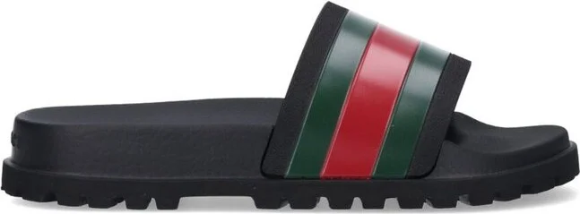 Gucci Web Slide Sandals