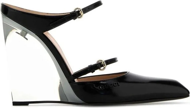 Gucci Wedge Mules
