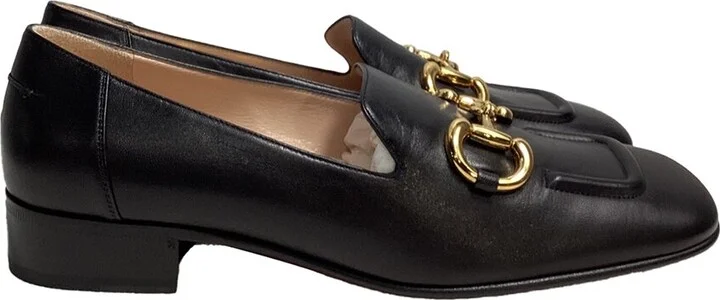 Gucci Women's Leather Baby Horsebit Loafer (Authentic Pre-Loved)