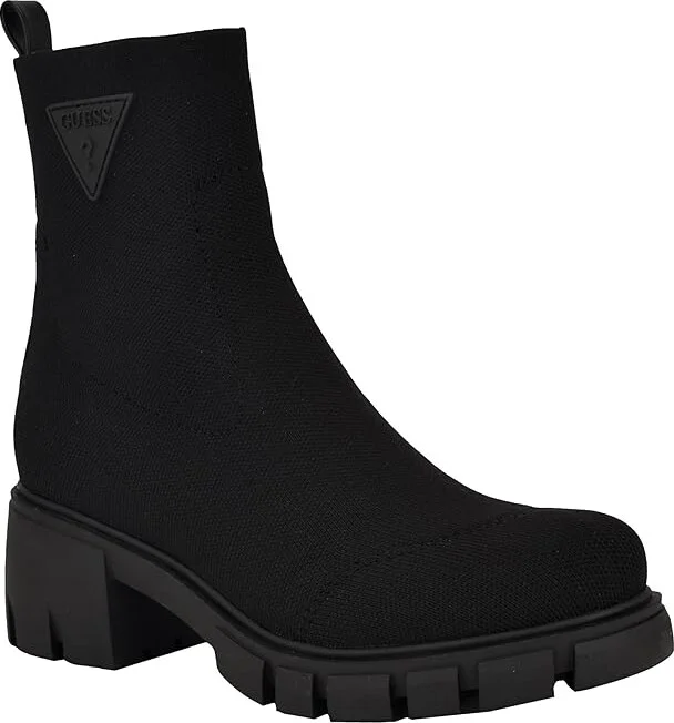 GUESS Arsan Women's Boots Black : 8.5 M, Leather/Rubber - Image 5