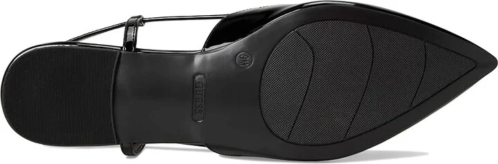 GUESS Bemas Women's Flat Shoes Black : 10 M, Leather - Image 3