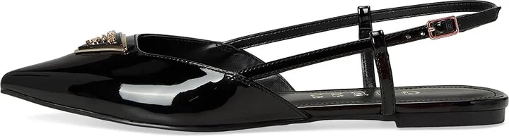 GUESS Bemas Women's Flat Shoes Black : 10 M, Leather - Image 6