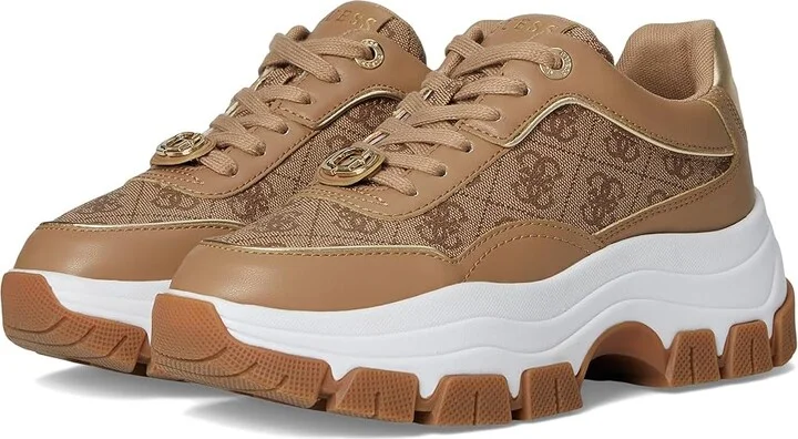 GUESS Berrett Women's Shoes Light Natural Logo : 11 M