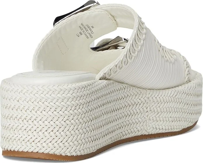 GUESS Binks Women's Wedge Shoes Ivory : 6 M, Rubber - Image 4