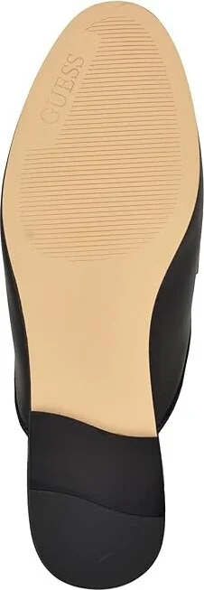 GUESS Bommiya Women's Flat Shoes Black : 5.5 M, Leather/Suede/Synthetic - Image 3