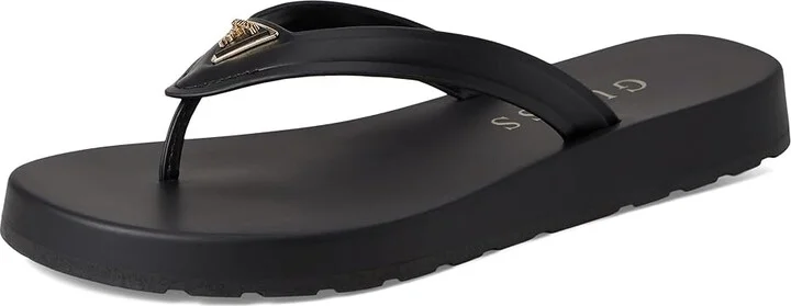GUESS Candry Women's Wedge Shoes Black : 10 M, Rubber/Synthetic - Image 5