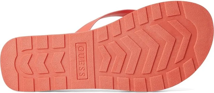 GUESS Candry Women's Wedge Shoes Orange : 8 M, Rubber/Synthetic - Image 3