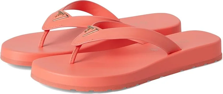 GUESS Candry Women's Wedge Shoes Orange : 8 M, Rubber/Synthetic