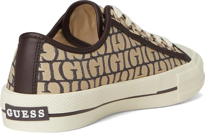 GUESS Carey Women's Shoes Dark Brown Logo : 7.5 M, Suede - Image 4