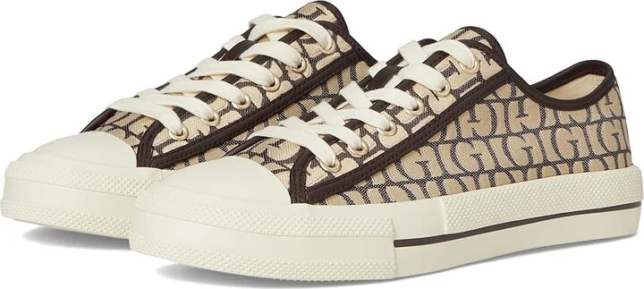 GUESS Carey Women's Shoes Dark Brown Logo : 7.5 M, Suede