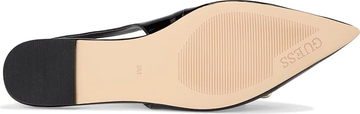 GUESS Daisee Women's Flat Shoes Black Synthetic : 6.5 M, Rubber - Image 3